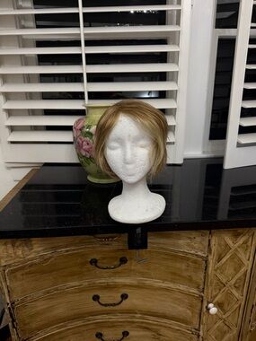 #46A. LStylish Blonde Wig for Women